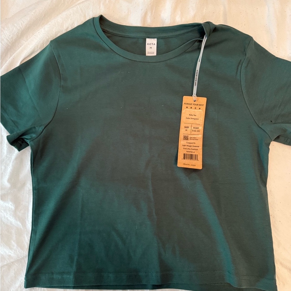 ACTA Evergreen Baby Tee (i don’t accept offers)